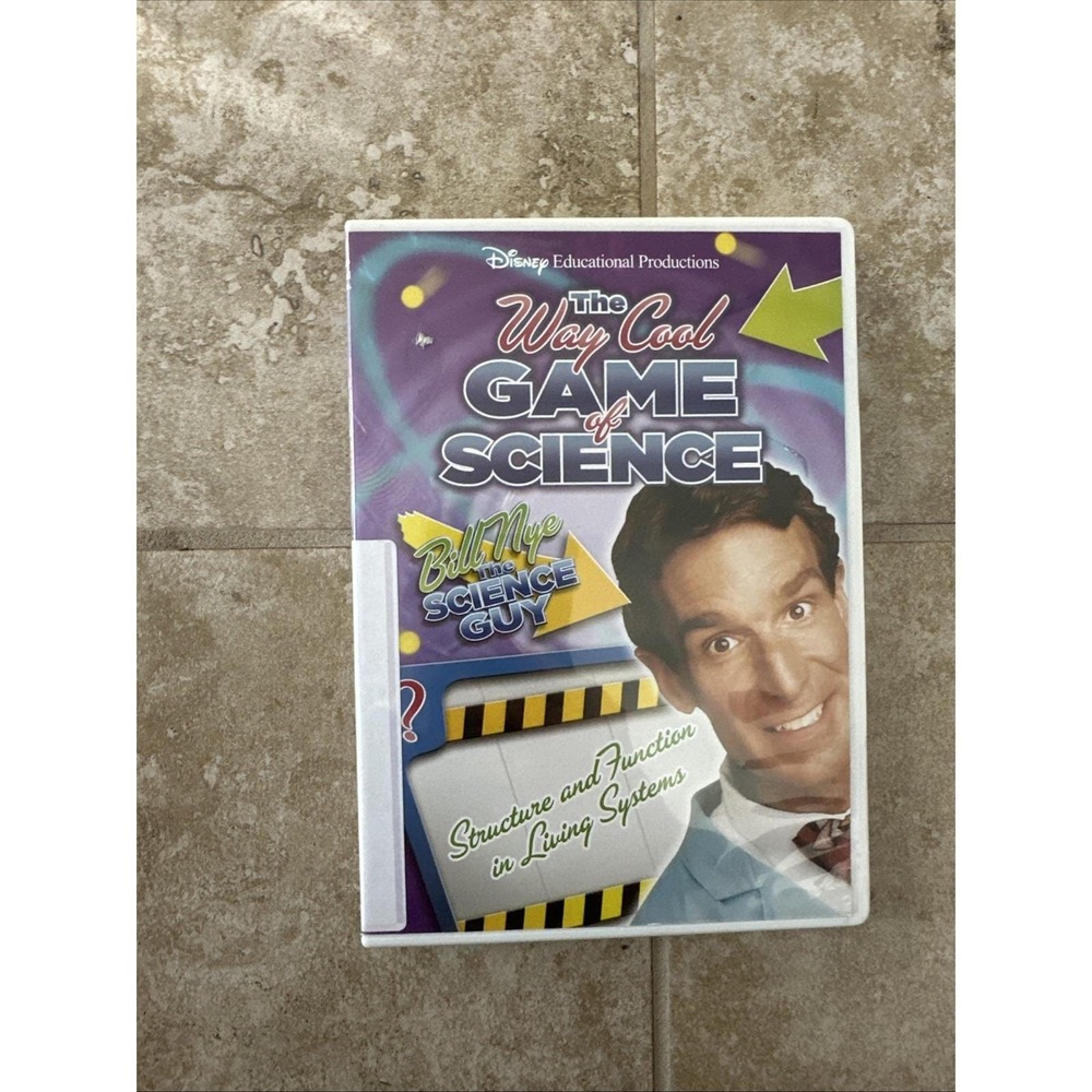 Bill Nye The Science Guy DVD\PC Matter Game Of Science Homeschool‎ Biology 4th+